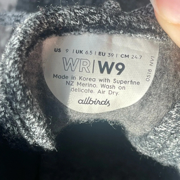 Allbirds | Women’s Wool Runners, Size 9 - Picture 6 of 7